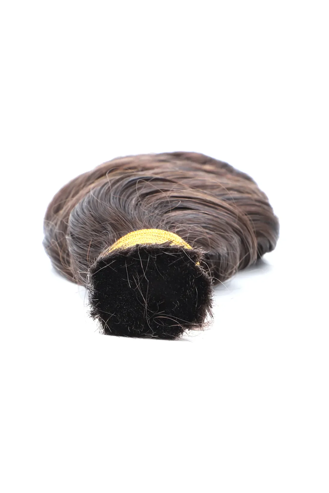 Double Drawn Dark Brown Loose Wave Bulk Hair For Braiding BU63 - Image 3