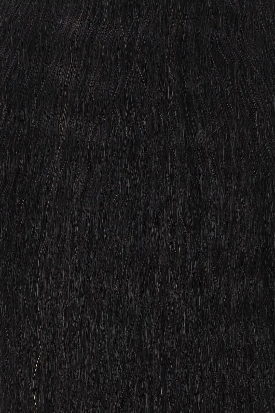 Kinky Straight Bulk Hair For Braiding Natural Black BU10 - Image 4