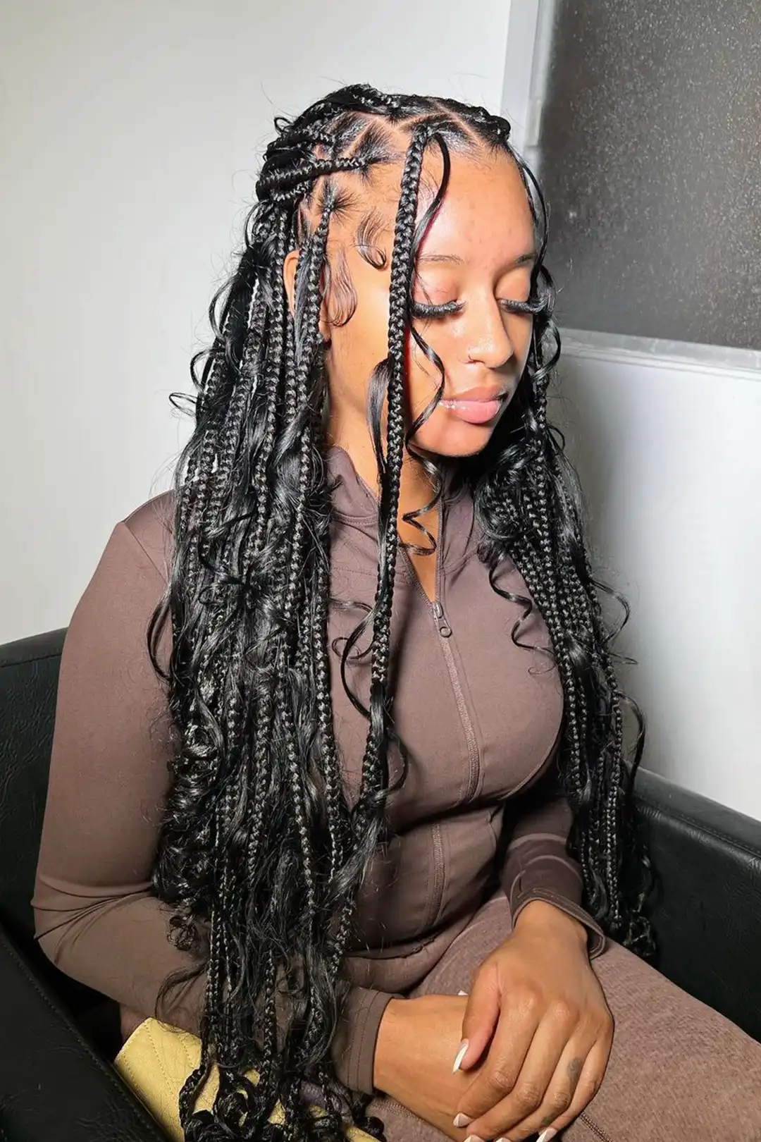 Loose Wave Bulk Hair For Braiding Natural Black BU02 - Image 12