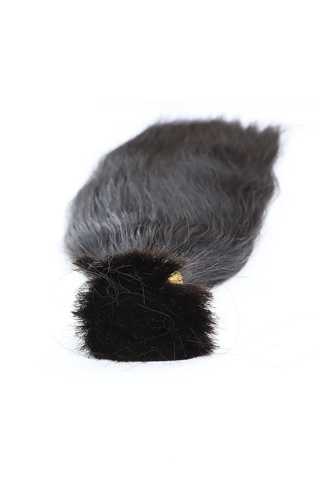 Straight Bulk Hair For Braiding Natural Black BU09 - Image 3