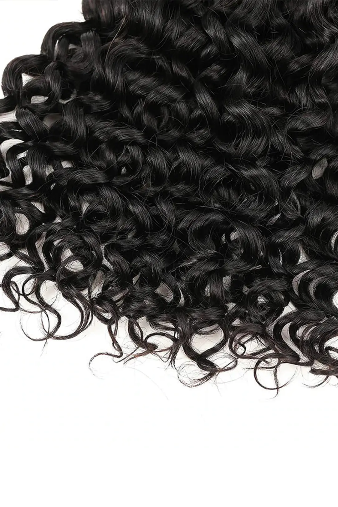 Water Wave Bulk Hair For Braiding Natural Black BU14 - Image 8