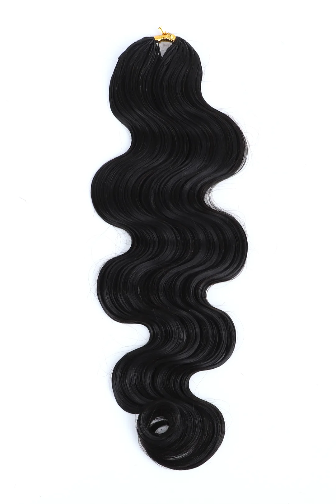 Feather Crochet Hair Extension Body Wave Human Hair FE22
