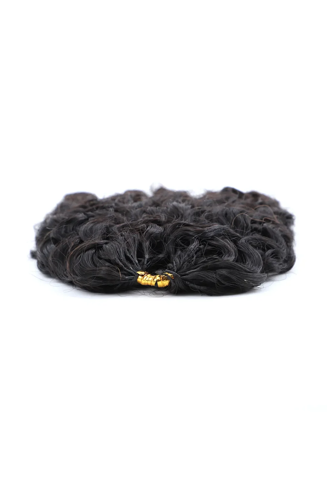 Double Drawn Feather Crochet Hair Extension Burmese Water Curly Human Hair - Image 2