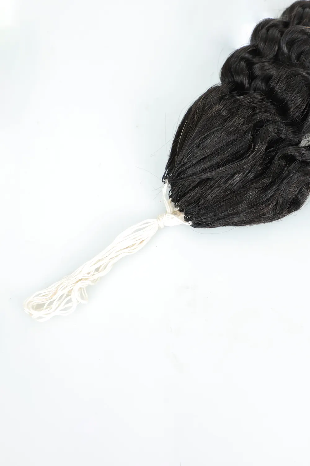 Handmade Loose Wave Hair Feather Extensions Brazilian Remy Hair 125 Strands - Image 3