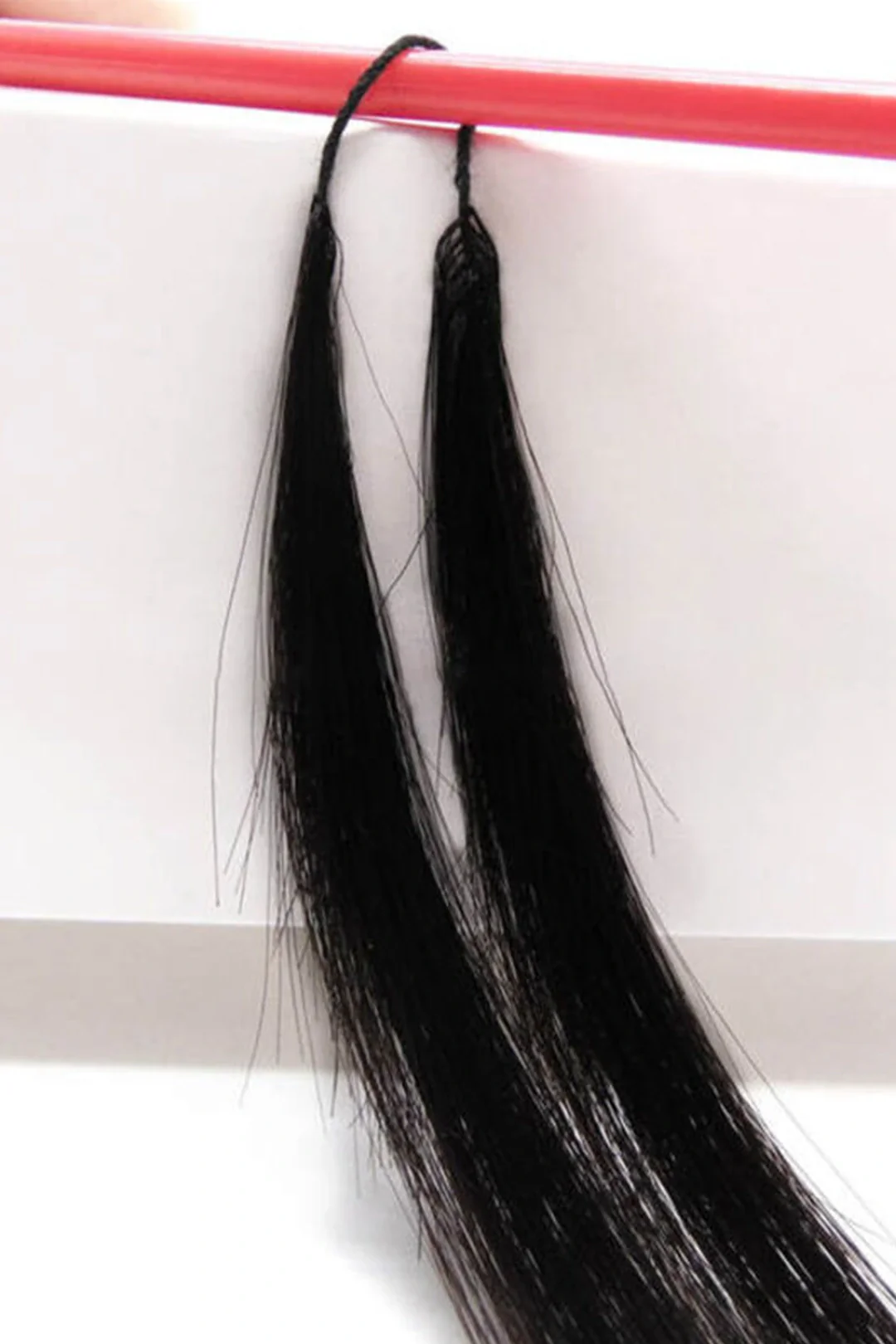 Handmade Loose Wave Hair Feather Extensions Brazilian Remy Hair 125 Strands - Image 6