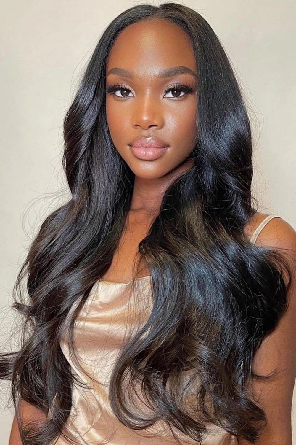 Full Lace Wigs Silky Straight Brazilian Virgin Hair FU01 - Image 3