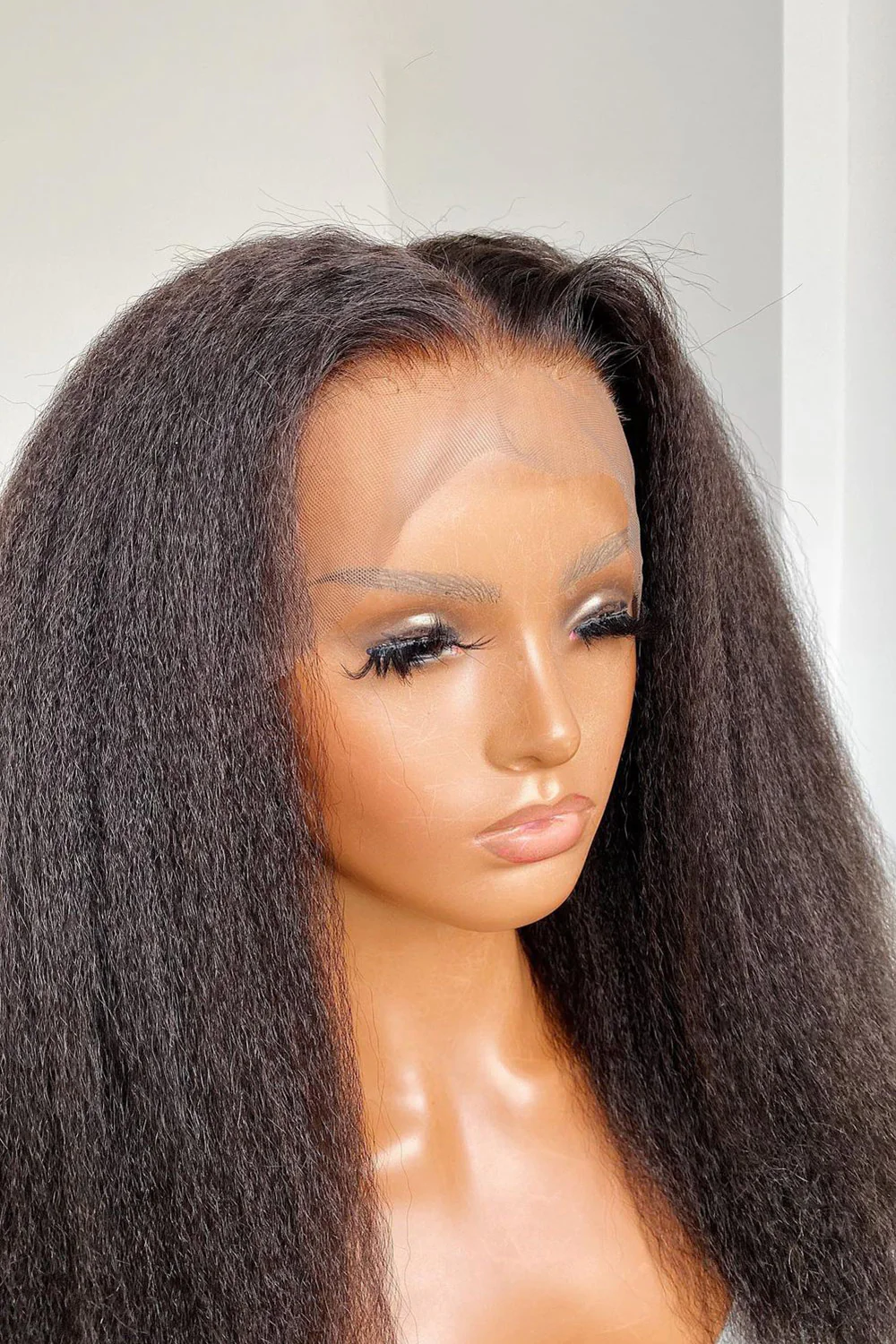 13x6 Glueless Hd Lace Kinky Straight-HD44 - Image 5