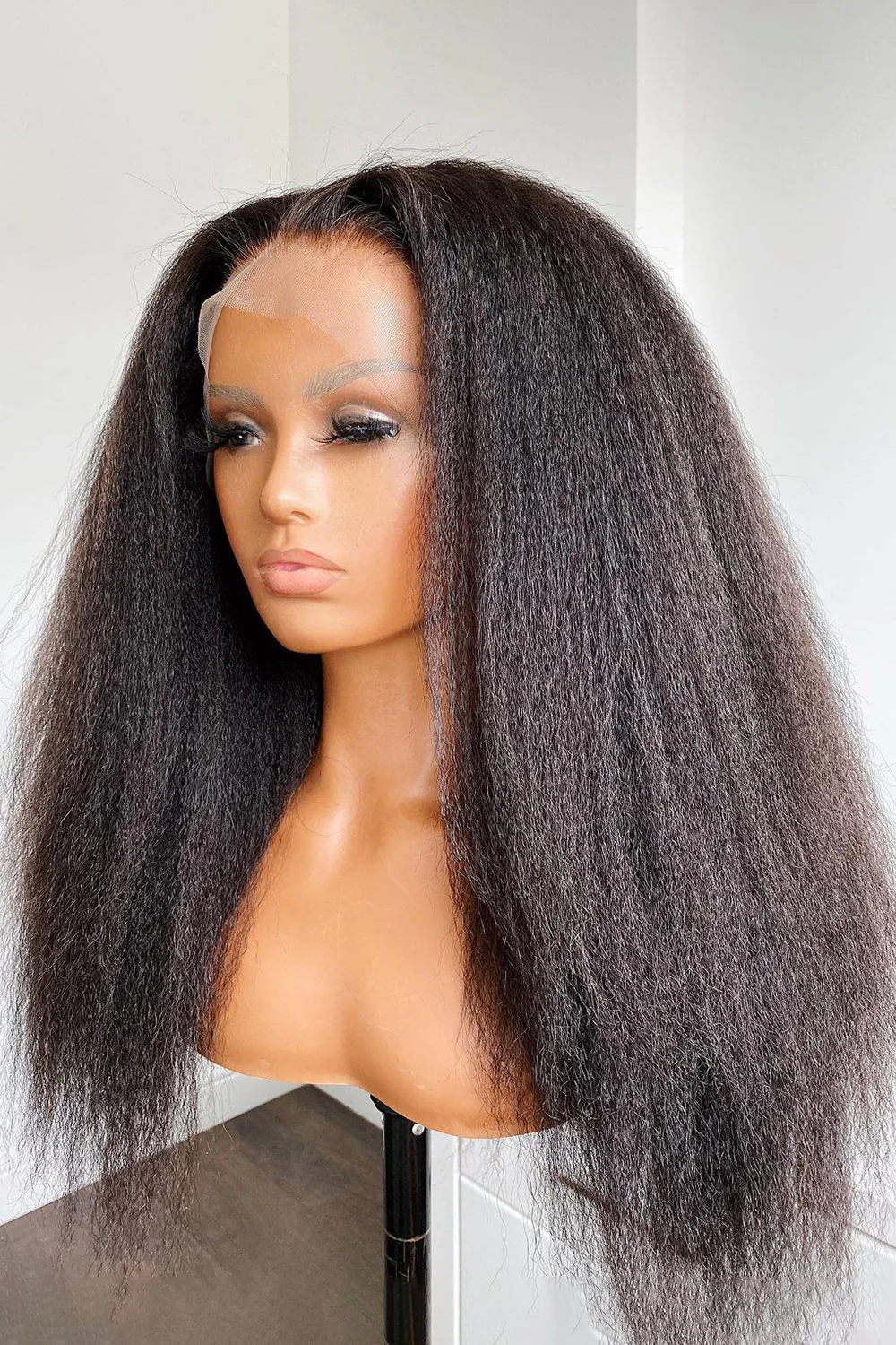 13x6 Glueless Hd Lace Kinky Straight-HD44 - Image 6