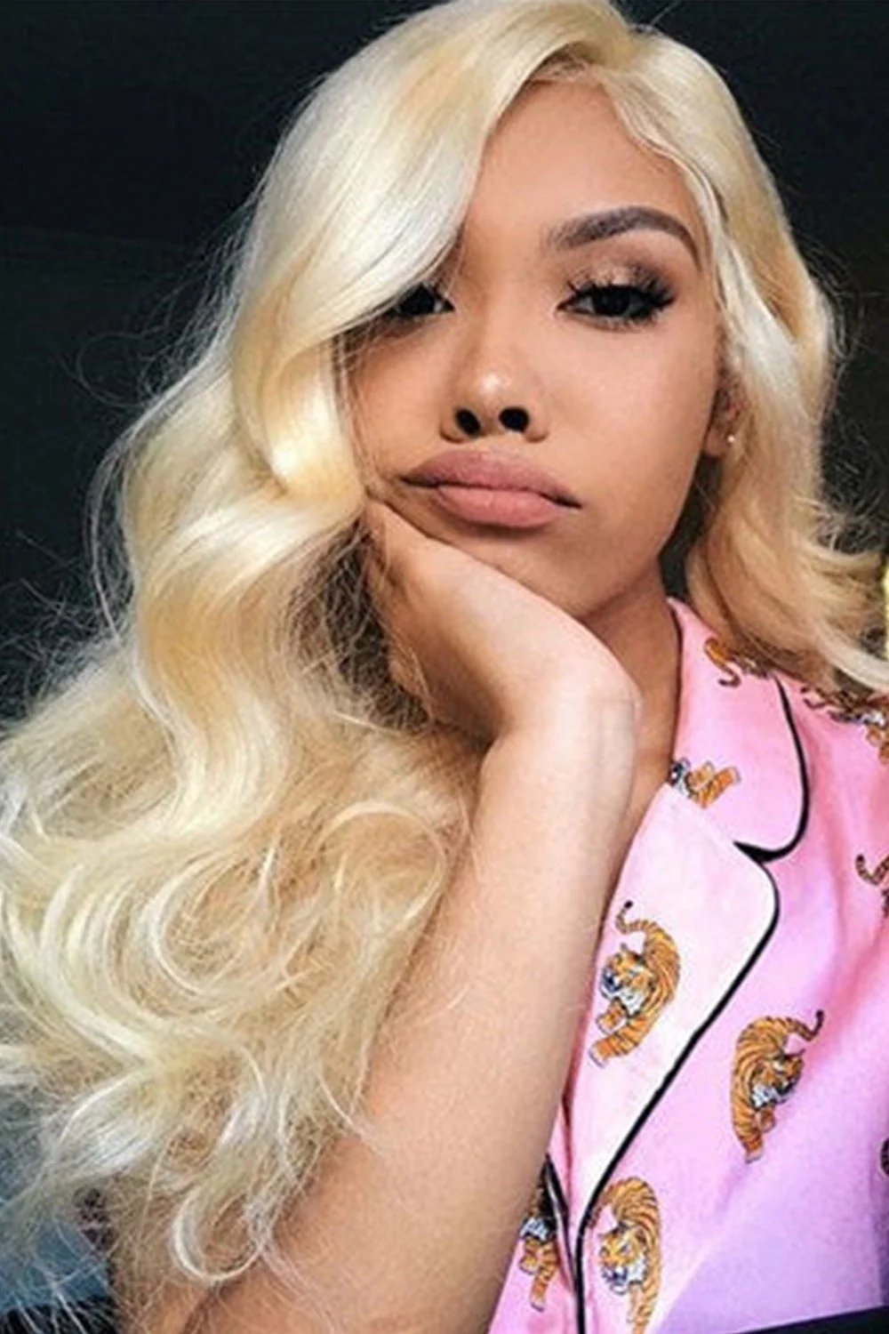 13x6 Glueless HD Lace Wig 613 HD67 - Image 3