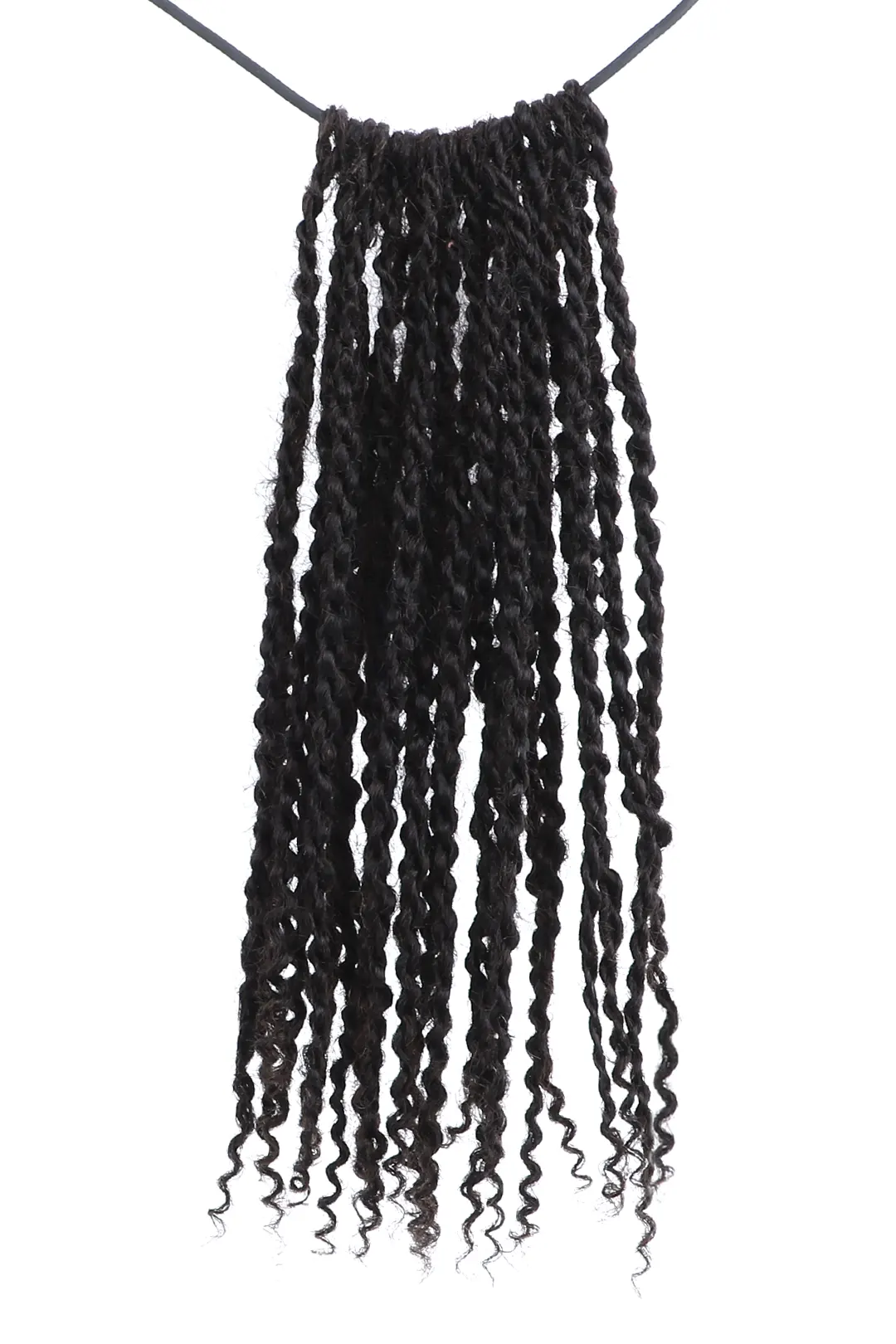 Goddess Senegalese Twists with Curly Ends Pre-looped Human Hair - Image 5