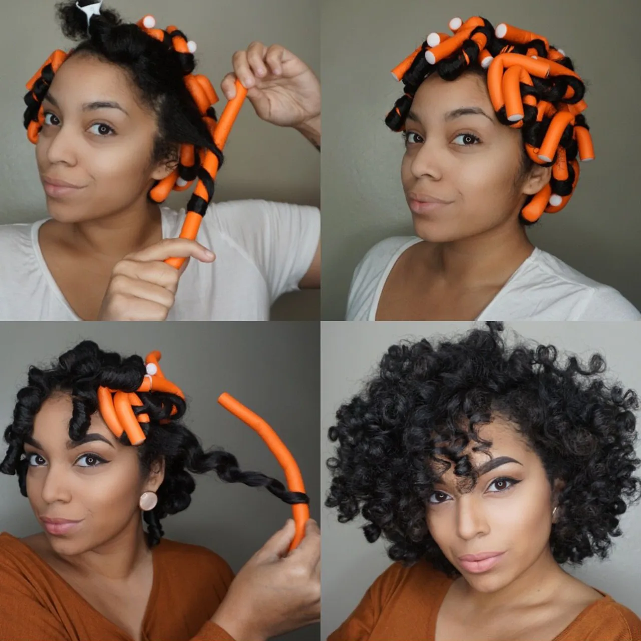 Flexible Rods Hair Rollers Heatless Curlers 42 Pcs - Image 9