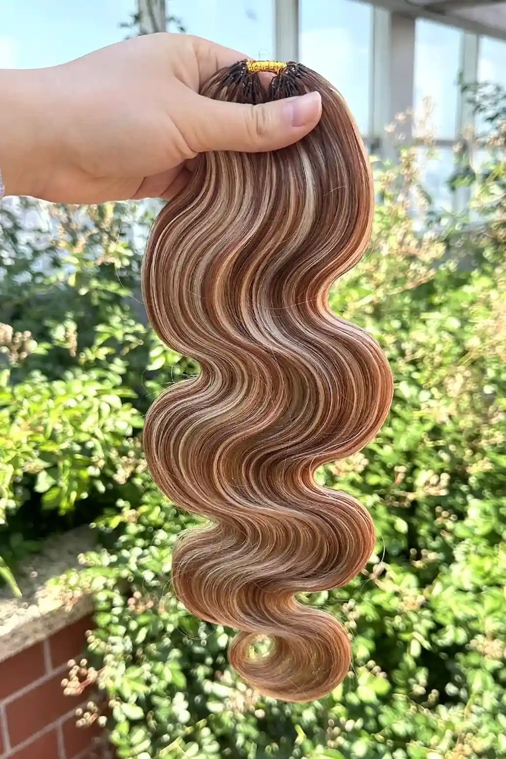 Highlight Blend #27/30/613 Body Wave Feather Crochet Human Hair - Image 3