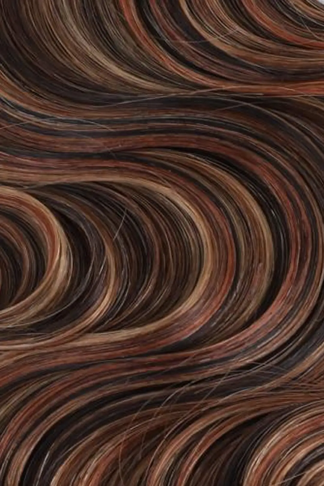 Highlight Blend #4/27/30 Body Wave Feather Crochet Human Hair - Image 3