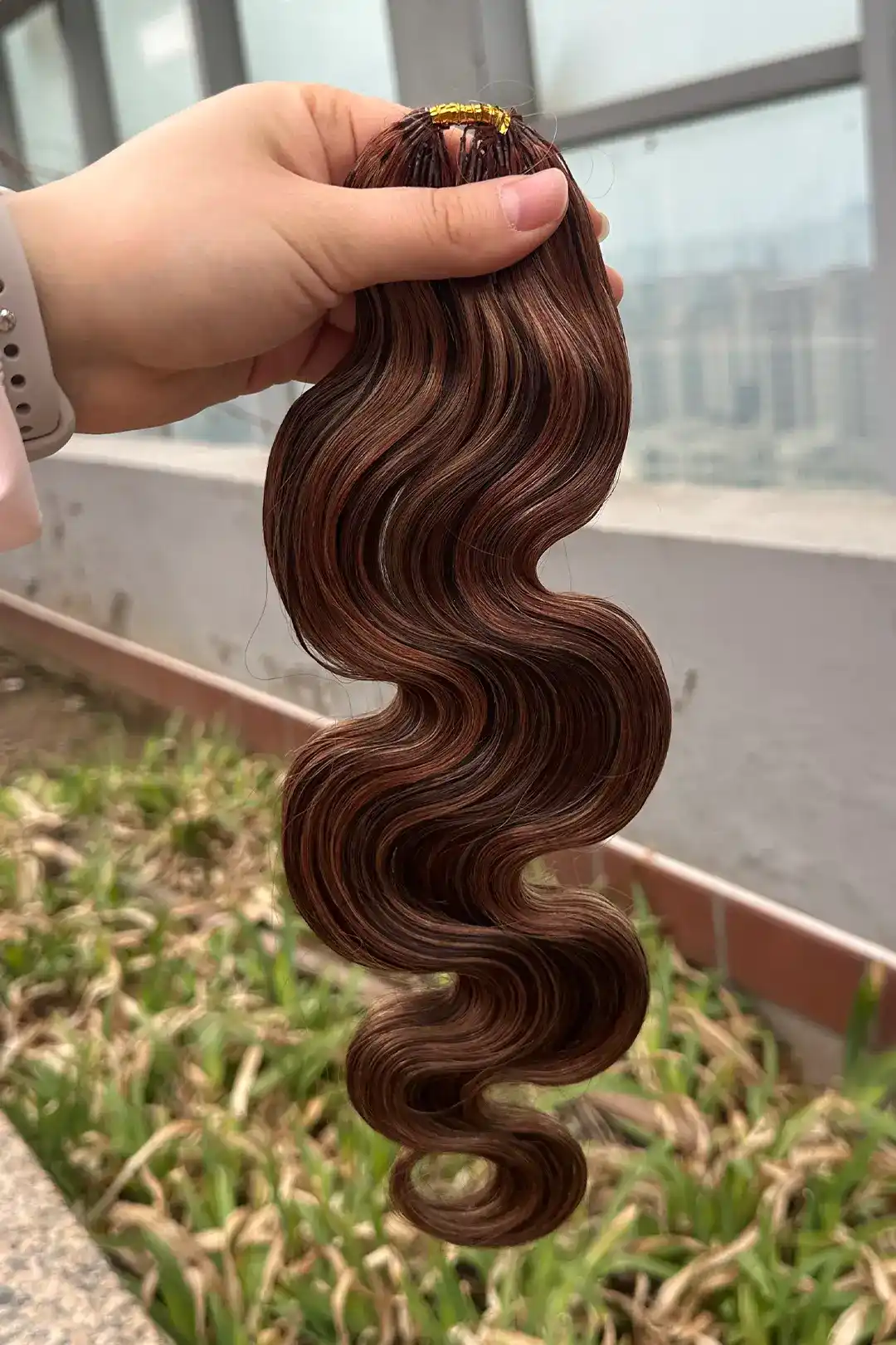 Highlight Blend #4/27/30 Body Wave Feather Crochet Human Hair - Image 4