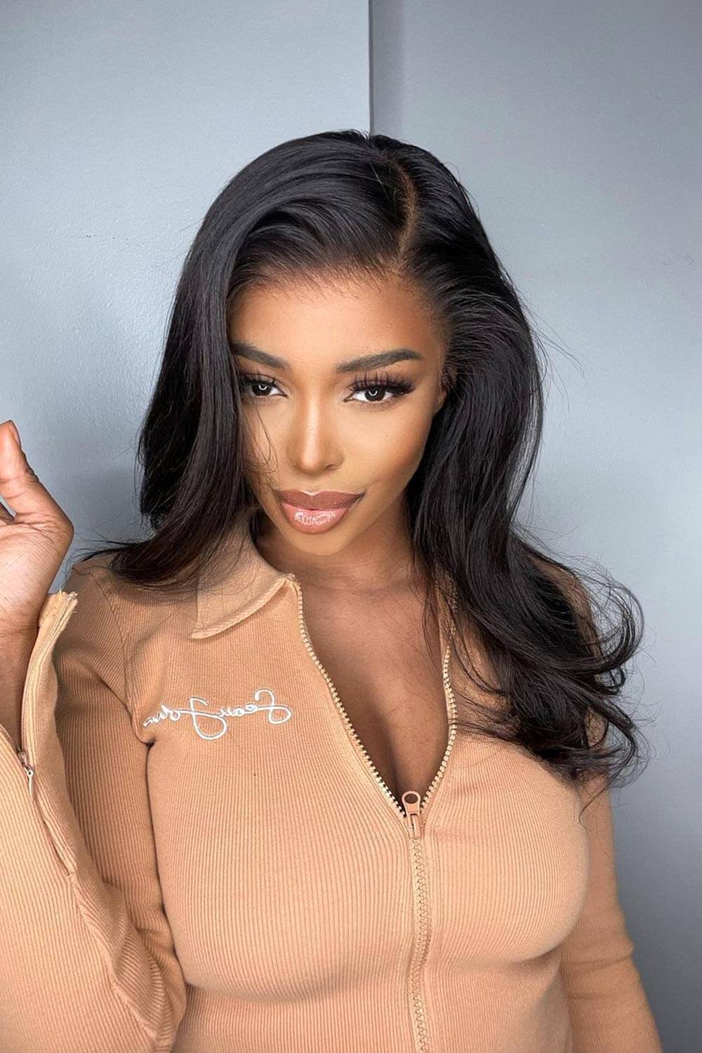I-Part Wig Clip-in Body Wave-IP02 - Image 3