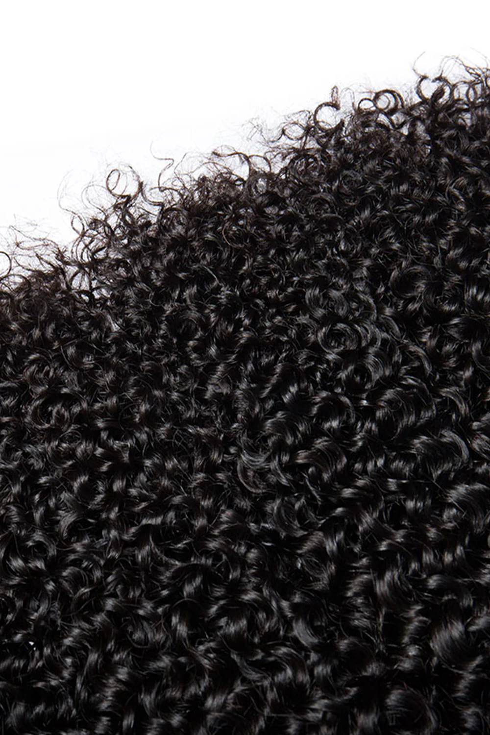I Tip Black Hair Kinky Curly Remy Human Hair Extensions - Image 4