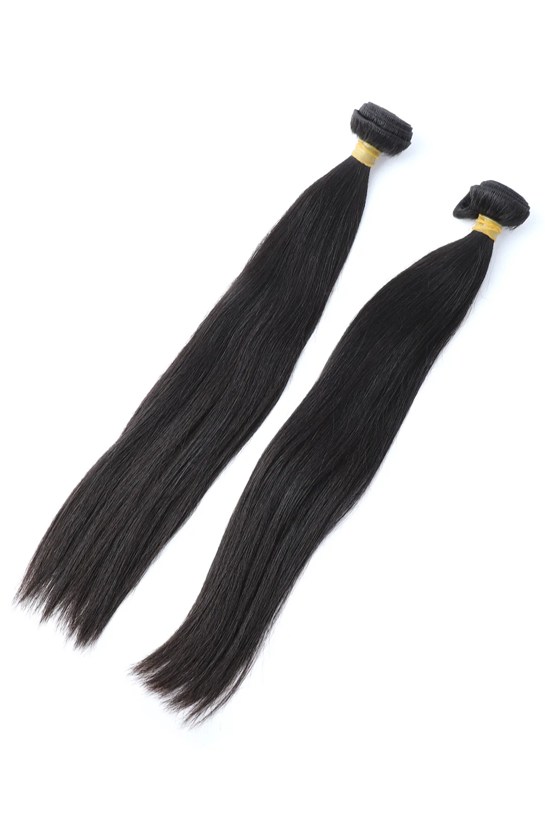 Indian Raw Hair Bundle Straight Natural Color - Image 3