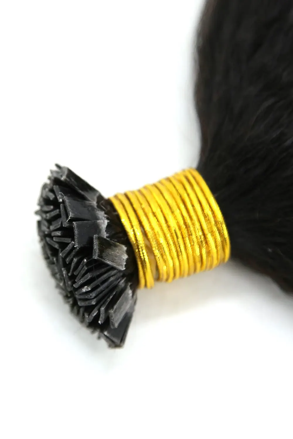 Kinky Straight | Flat-Tip | Human Hair Extension Pre-Bonded For Black Women - Image 4