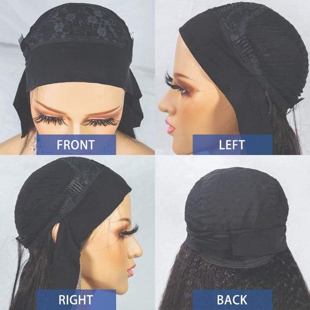 Kinky Straight Headband Wig Human Hair Styles HBW04 - Image 5