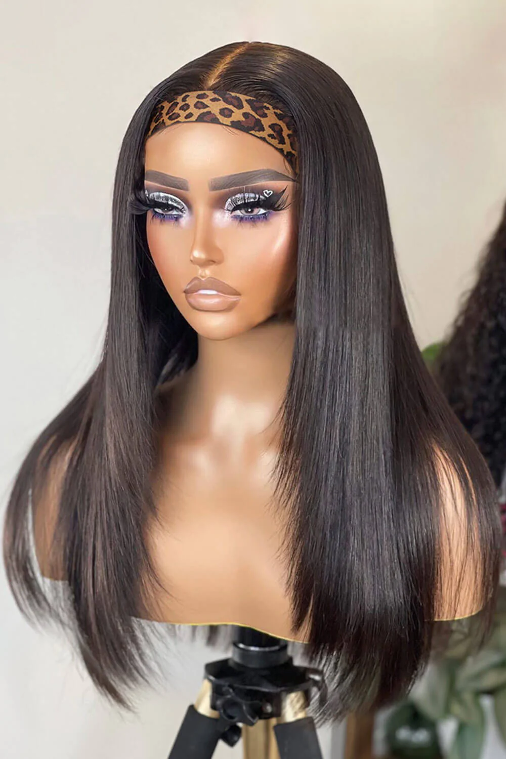 Lace Headband Wig Bone Straight-LH07 - Image 3