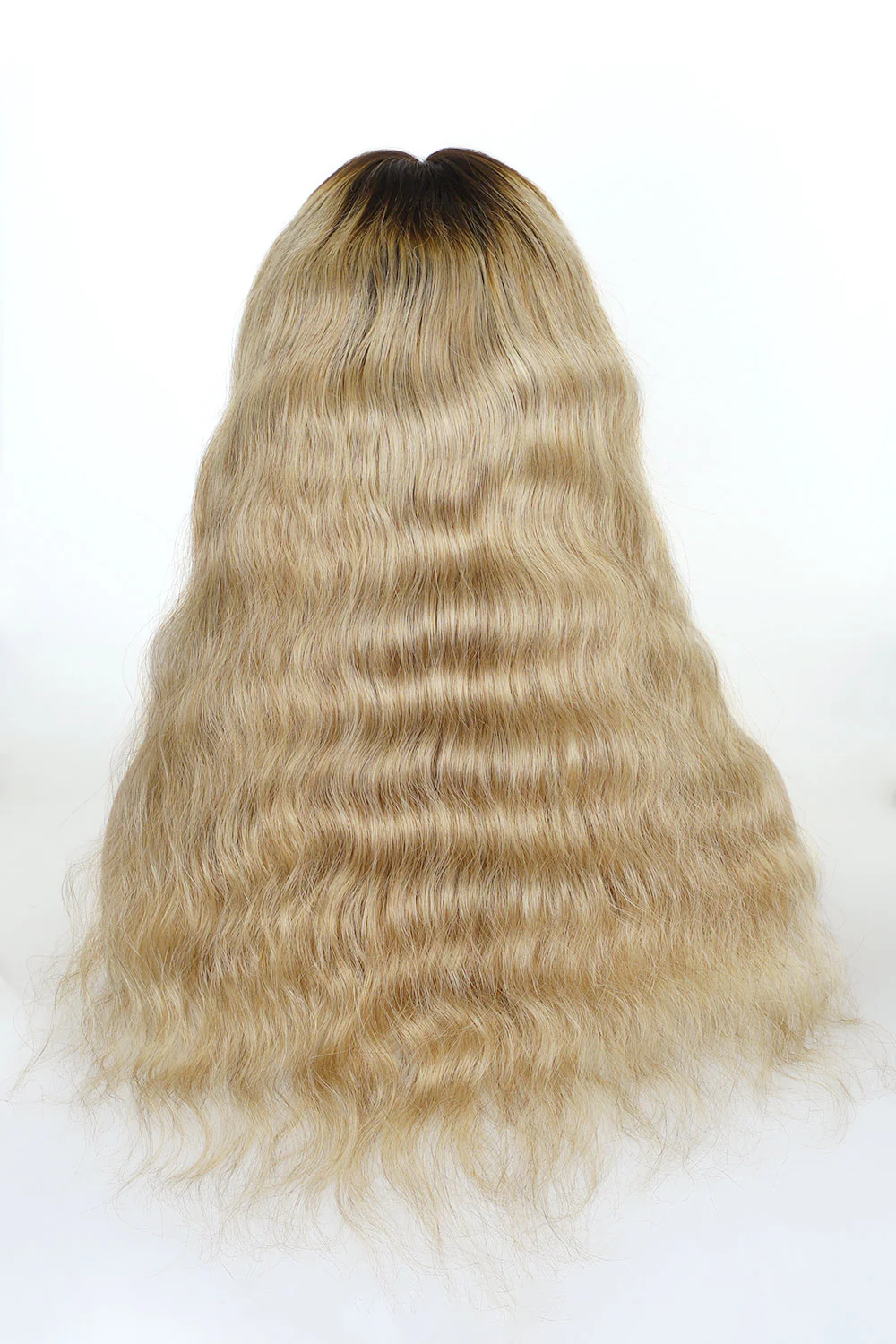 Lace Headband Wig Loose Wave Strawberry Blonde-LH14 - Image 3