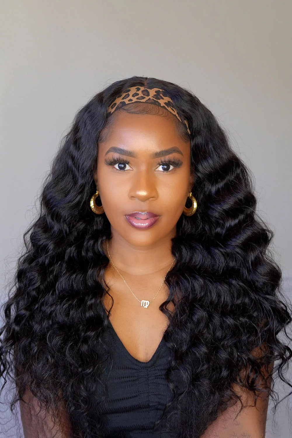 Lace Headband Wigs Loose Wave-LH01 - Image 5