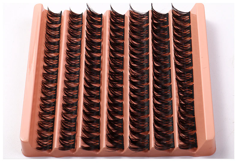 Dense Lash Clusters DIY Eyelash Extensions 63PCS 10-14MM - Image 8