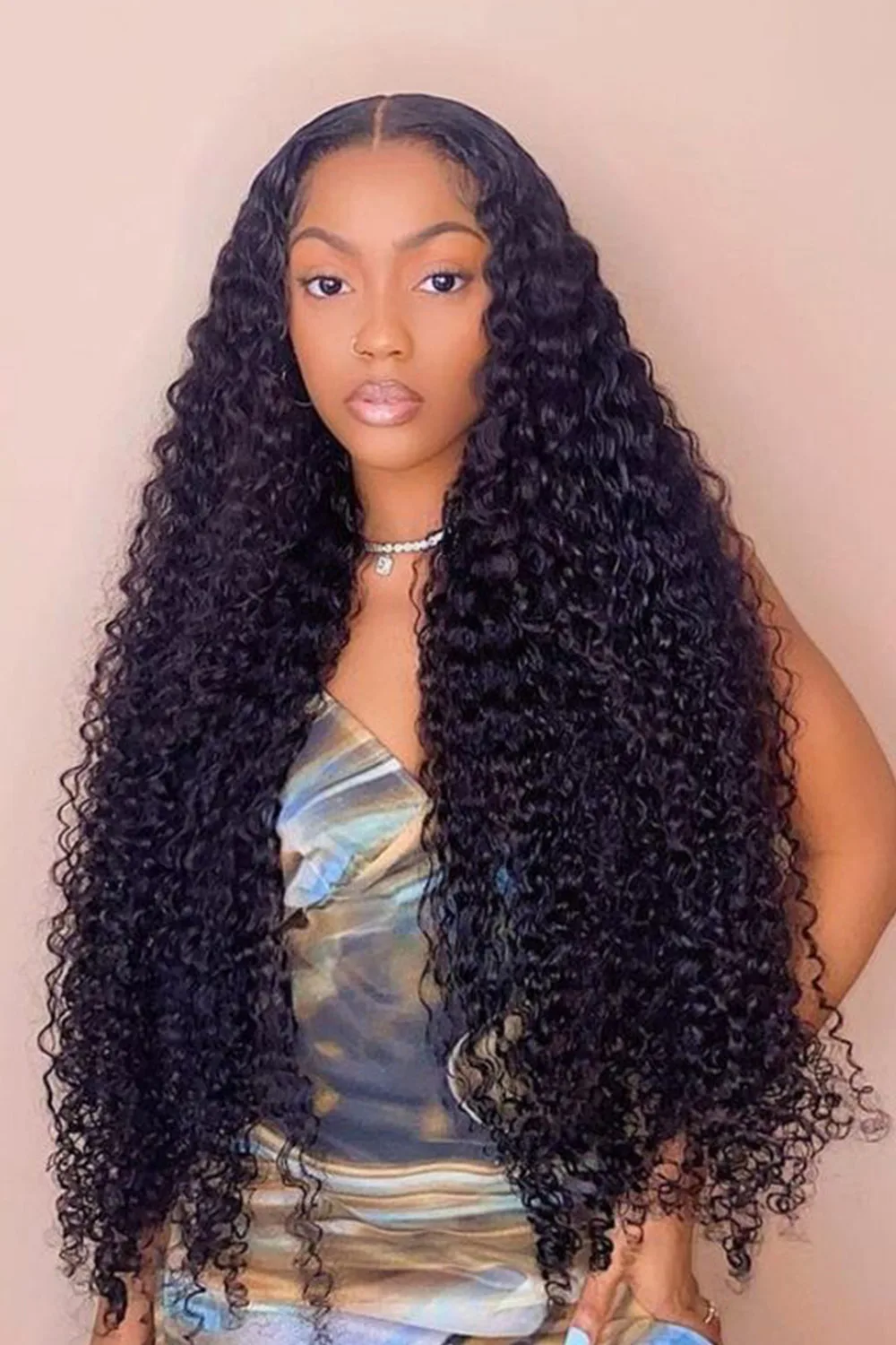 28-40 Inch HD Lace Deep Curly Wig-LW05