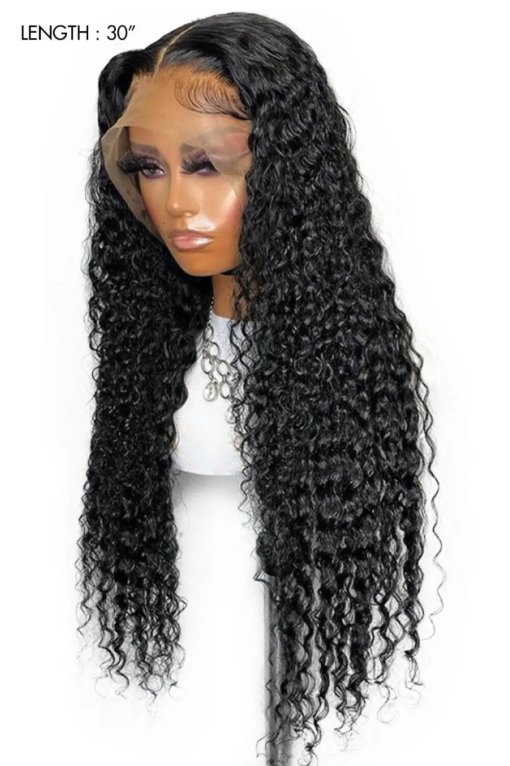 28-40 Inch HD Lace Deep Curly Wig-LW05 - Image 2