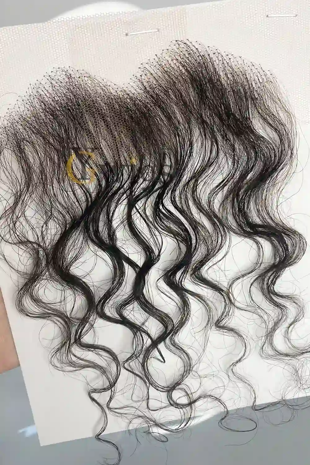 Long Curly and Wave Reusable HD lace Baby Hair Edges 10 Inch