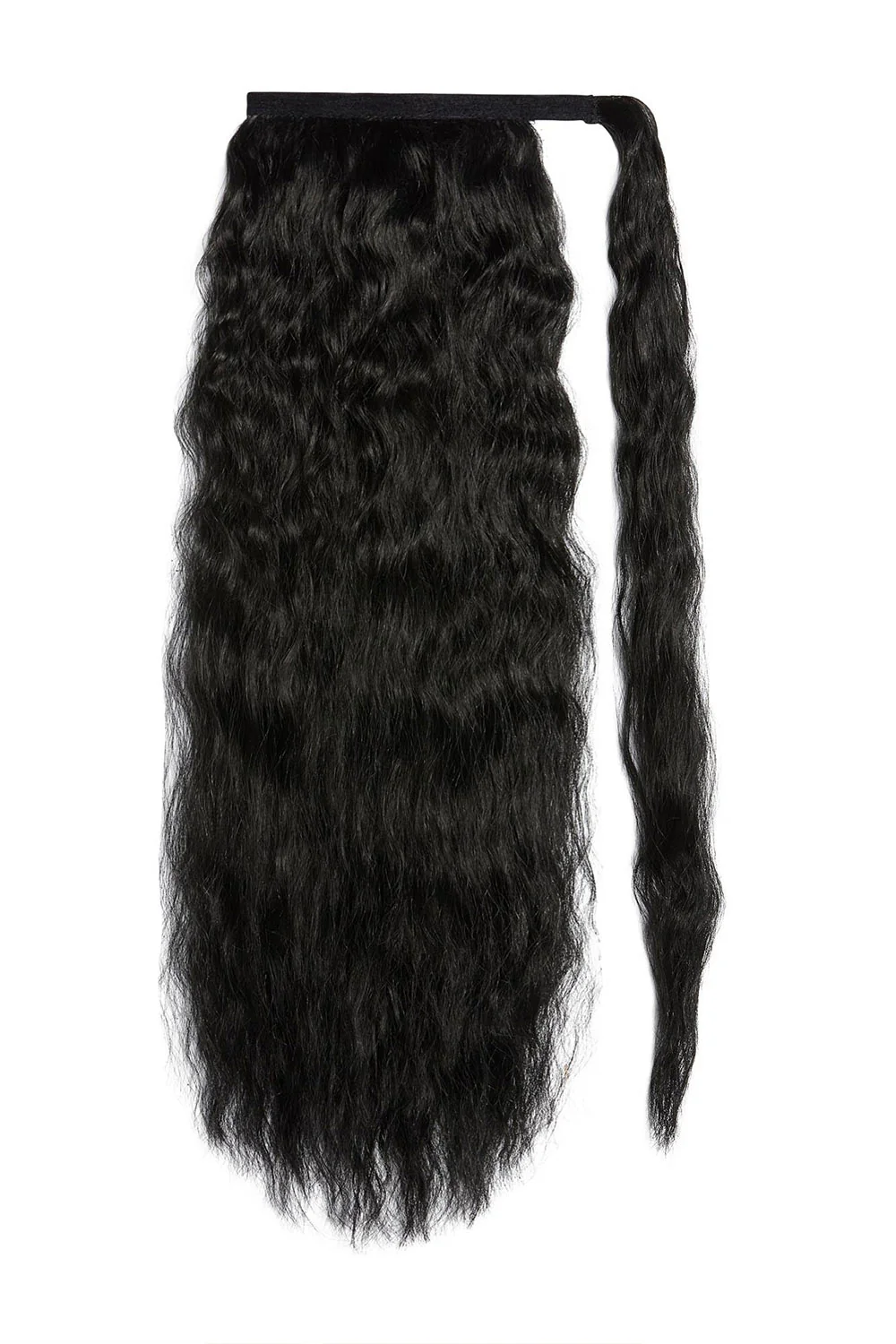 Loose Wave Natural Color Ponytails Wrap Around Extensions 120-150g - Image 2