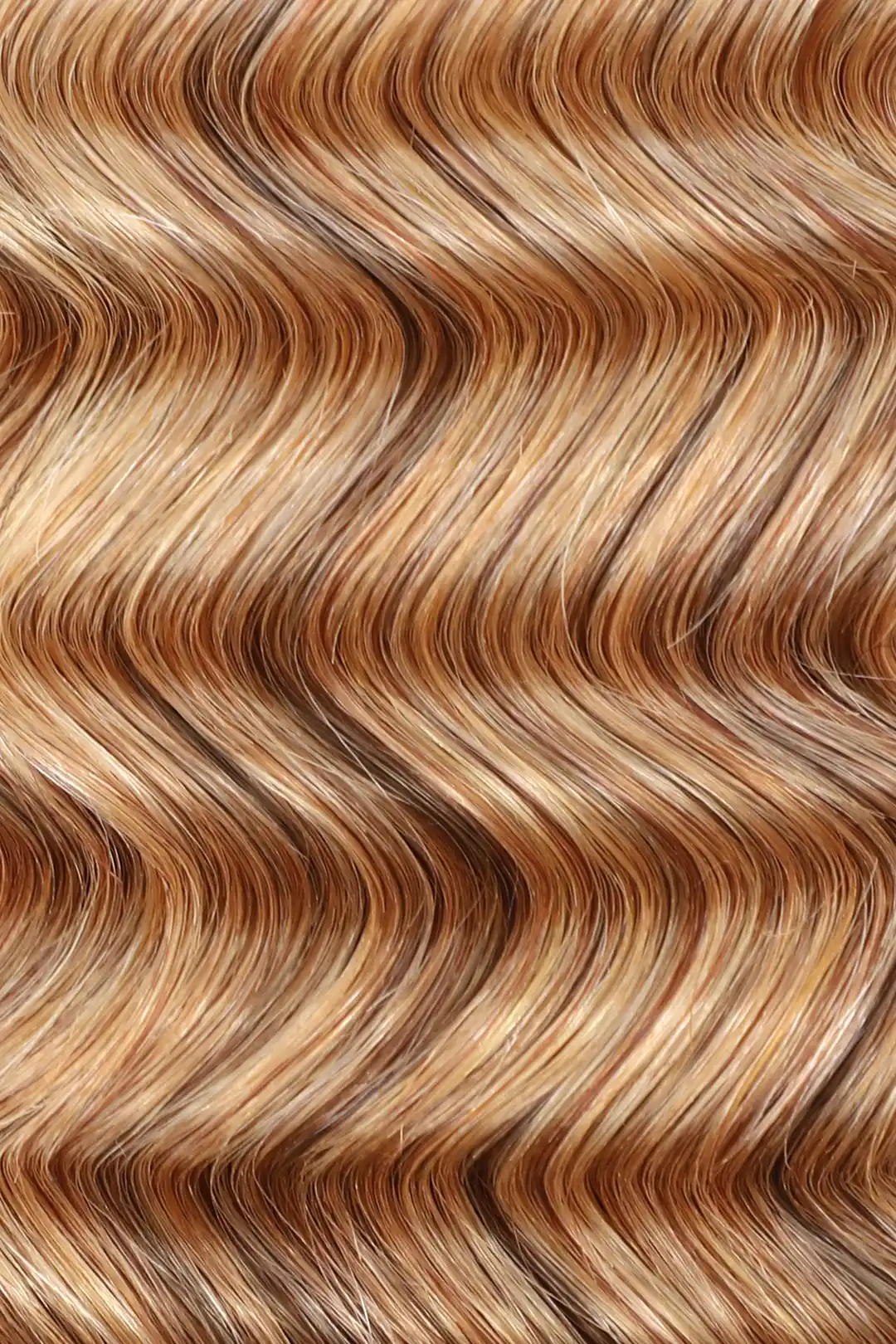 Double Drawn Medium Blonde Bulk Hair Loose Deep Wave BU38 - Image 5