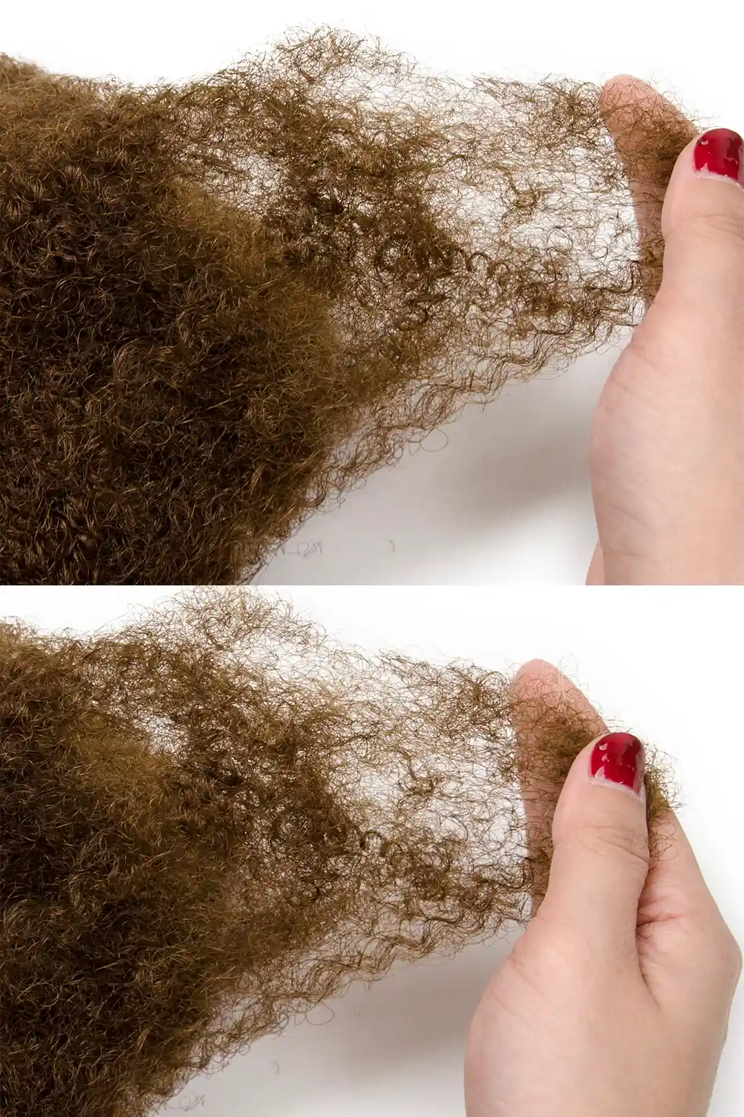 Medium Brown Afro Kinky Hair Bulk #6 for Locks and Braiding - Image 3