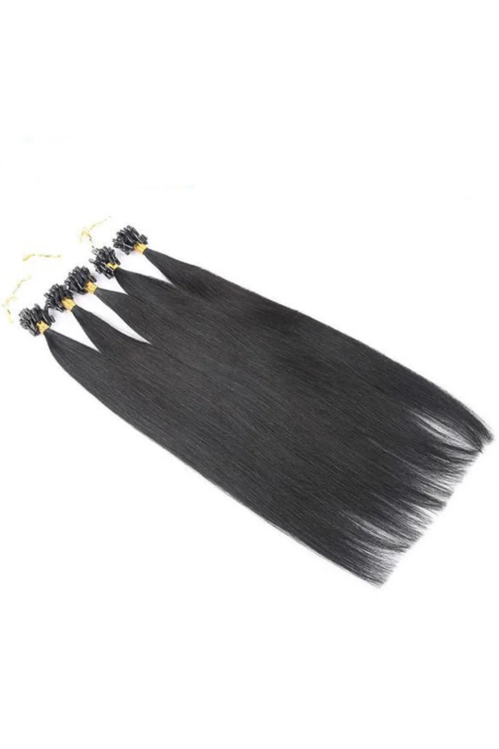 Micro Loop Extensions Straight Styles Micro Ring Human Hair-ML05 - Image 6