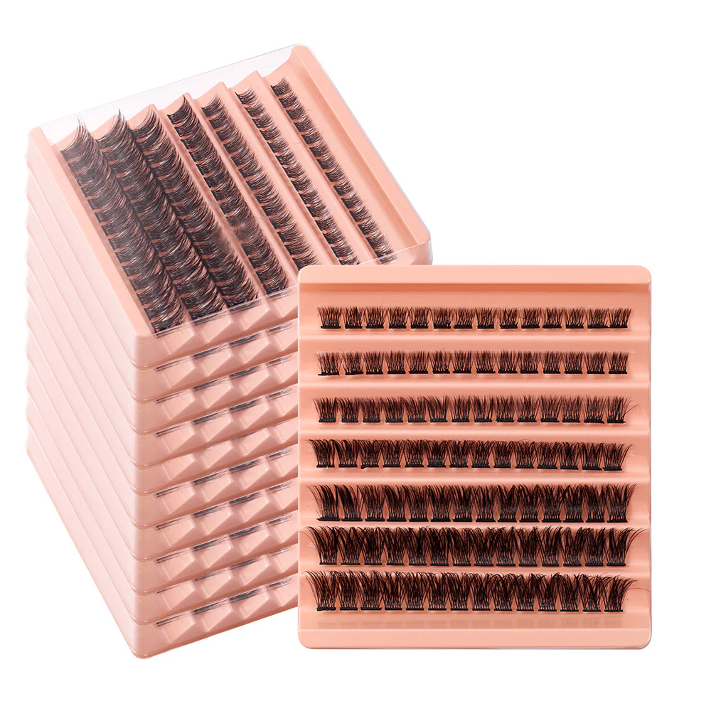 Natural Dense Lash Clusters DIY Eyelash Extensions 98PCS 8-16MM - Image 10