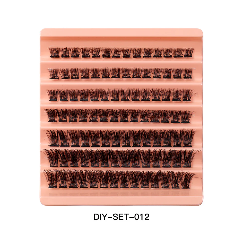 Natural Dense Lash Clusters DIY Eyelash Extensions 98PCS 8-16MM - Image 11