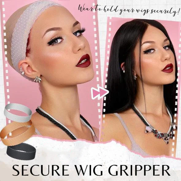 Non Slip Wig Grip Adjustable Elastic Band For Headband Wigs