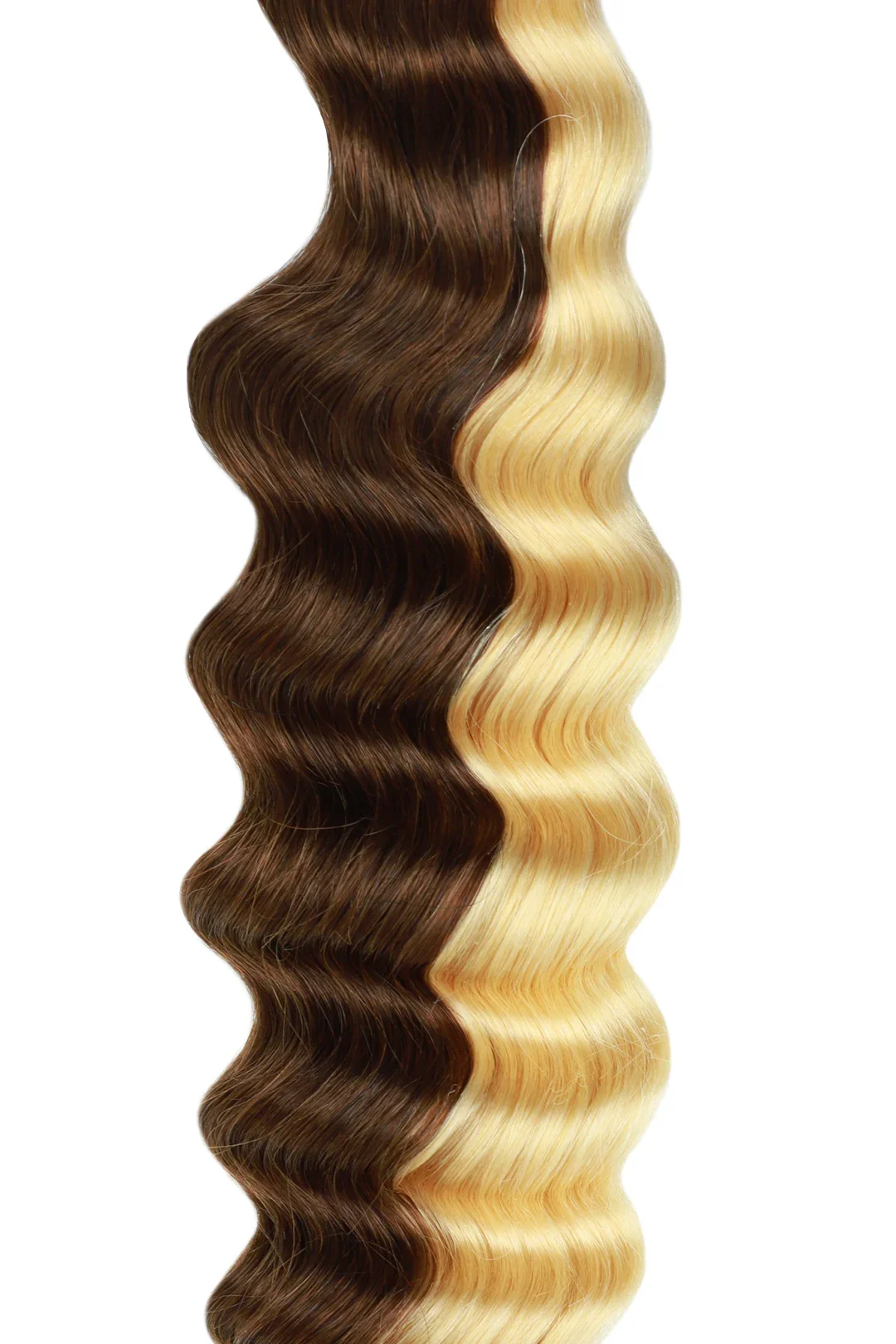 Piano Color #4/#613 Bulk Hair Deep Wave for Braiding BU34 - Image 3