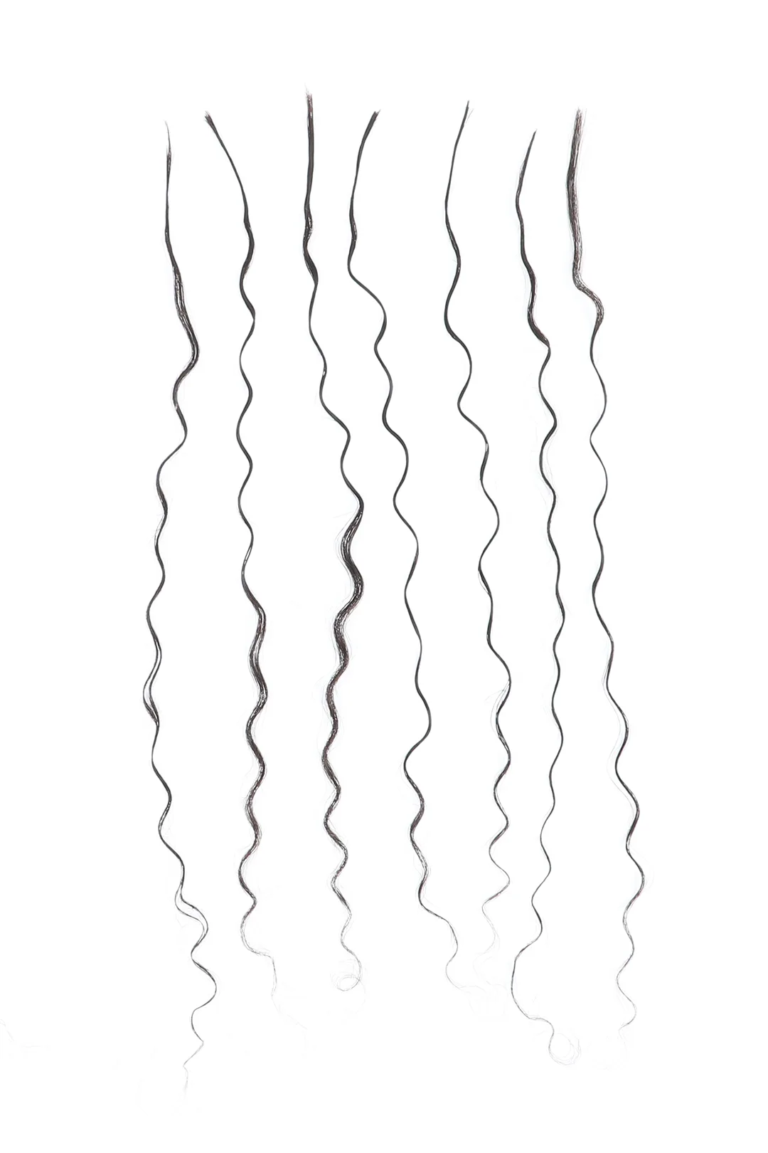 Pre-Divided Water Wave Bulk Human Hair For Braiding Easy Split BU82 - Image 10