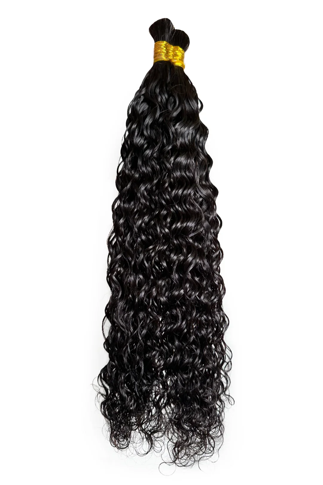 Pre-Divided Water Wave Bulk Human Hair For Braiding Easy Split BU82 - Image 9
