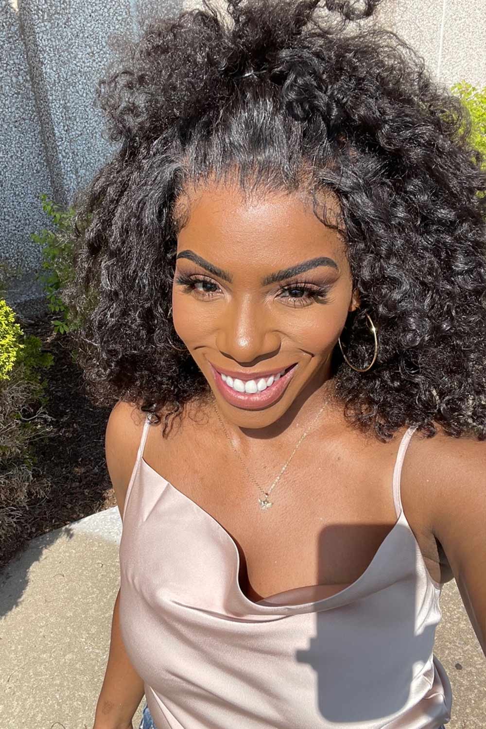 360 Lace Kinky Straight Human Hair 3607 - Image 11