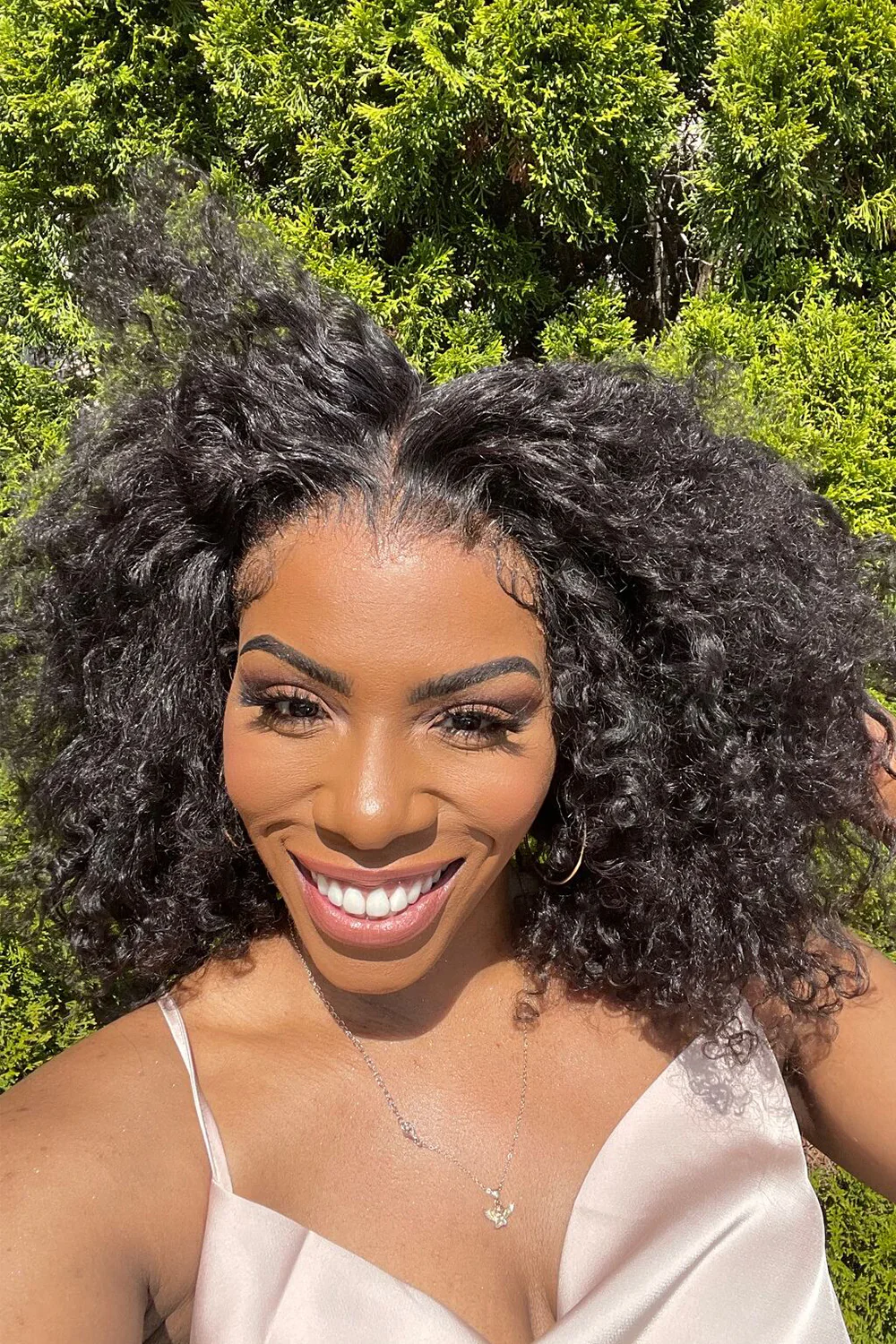 360 Lace Kinky Straight Human Hair 3607 - Image 4