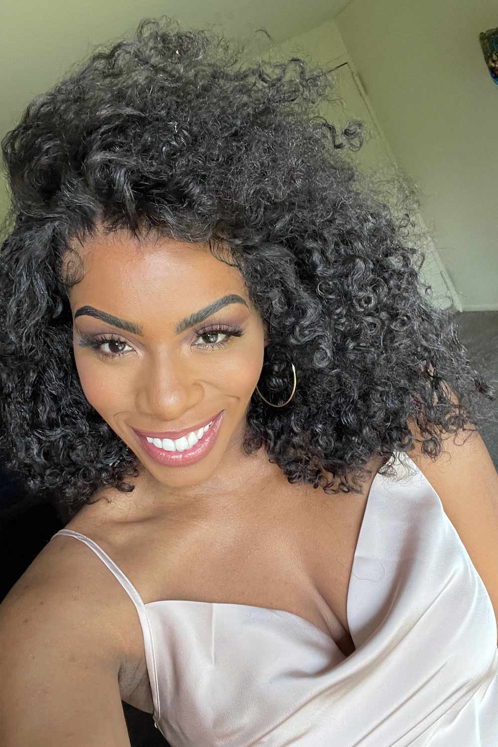 360 Lace Kinky Straight Human Hair 3607 - Image 5