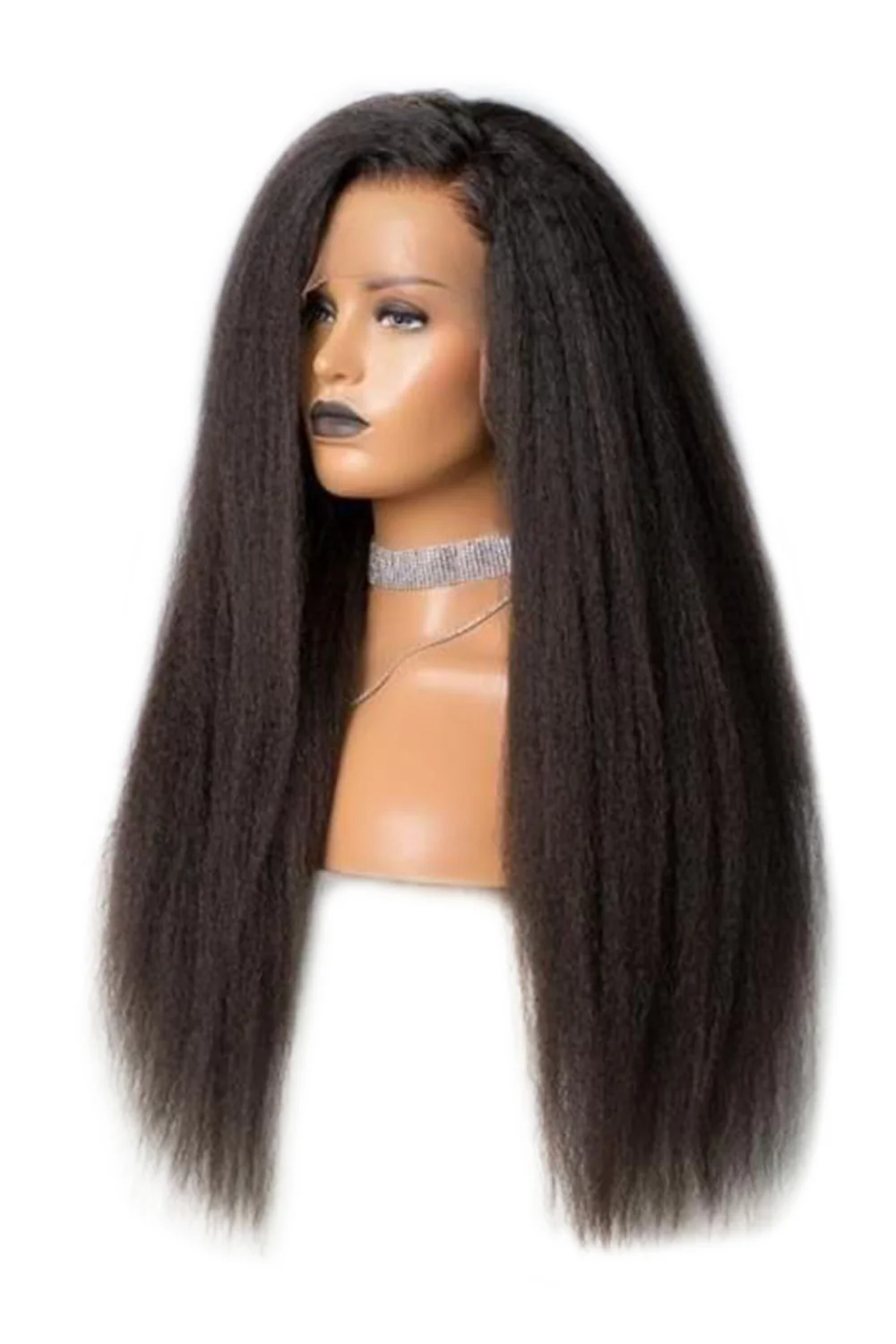 360 Lace Kinky Straight Human Hair 3607 - Image 6