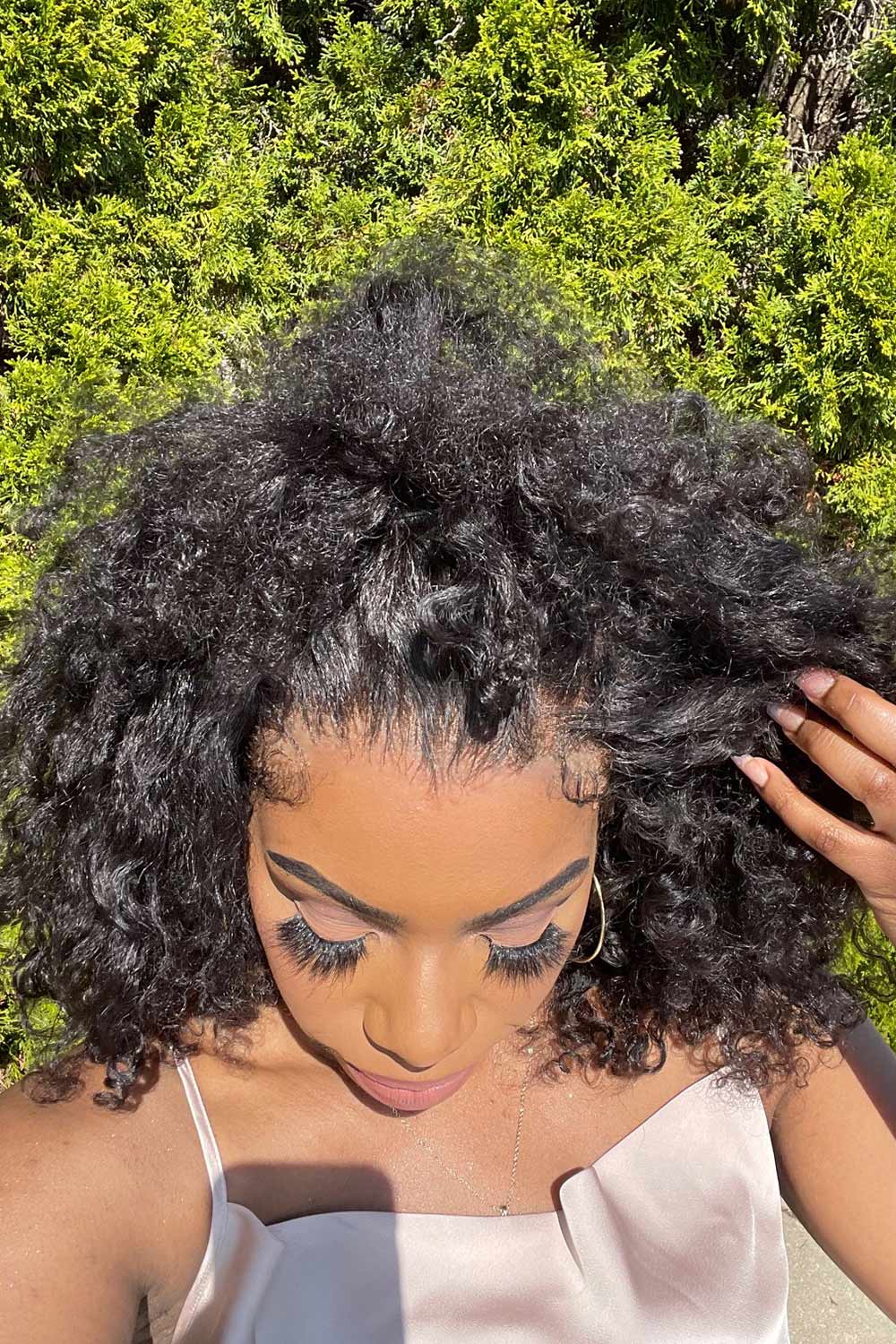 360 Lace Kinky Straight Human Hair 3607 - Image 7