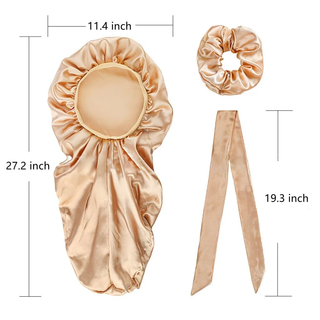 Sleeping Dreadlock Cap Night Sleep Hair Bonnet for Braids Curly Long Hair SB04 - Image 2