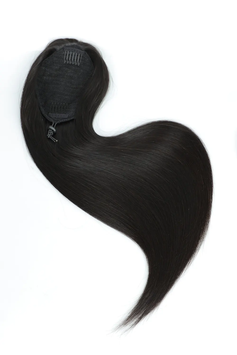 Fashionable Drawstring Ponytail Straight with Three Colors 120-150g - Image 4