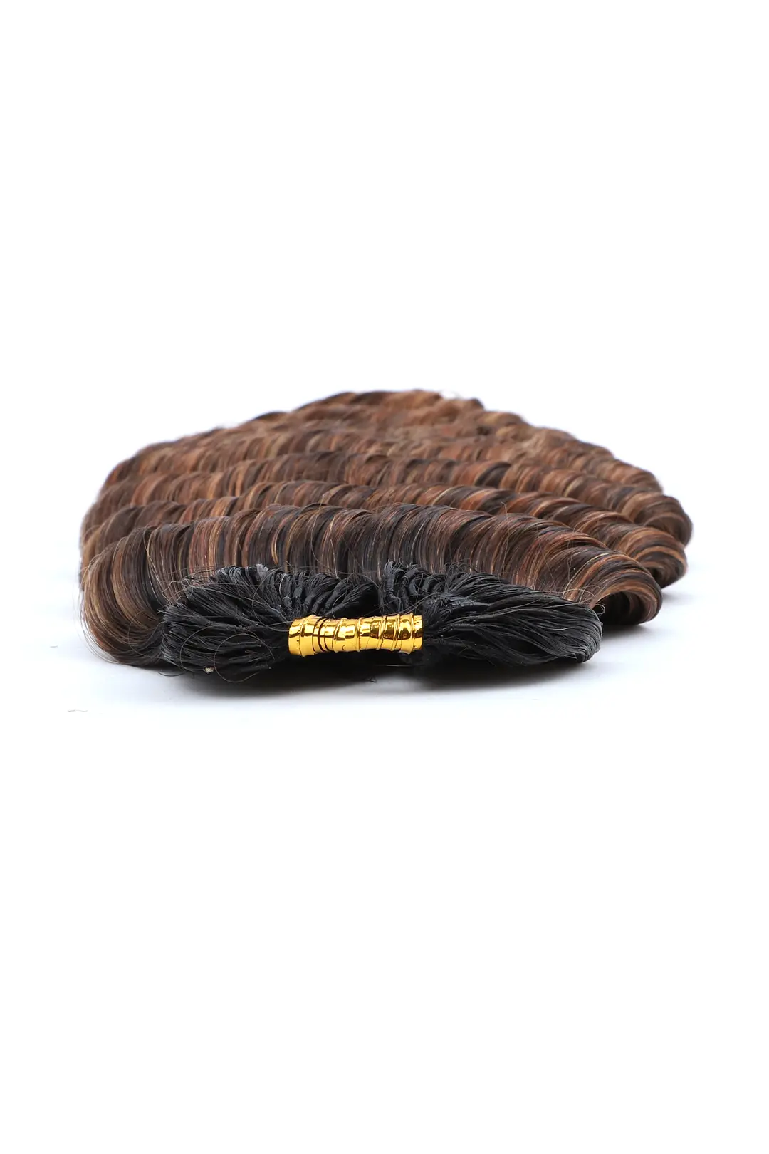 T-Natural Black Mixed 4/27/30 Deep Wave Feather Crochet Human Hair - Image 2