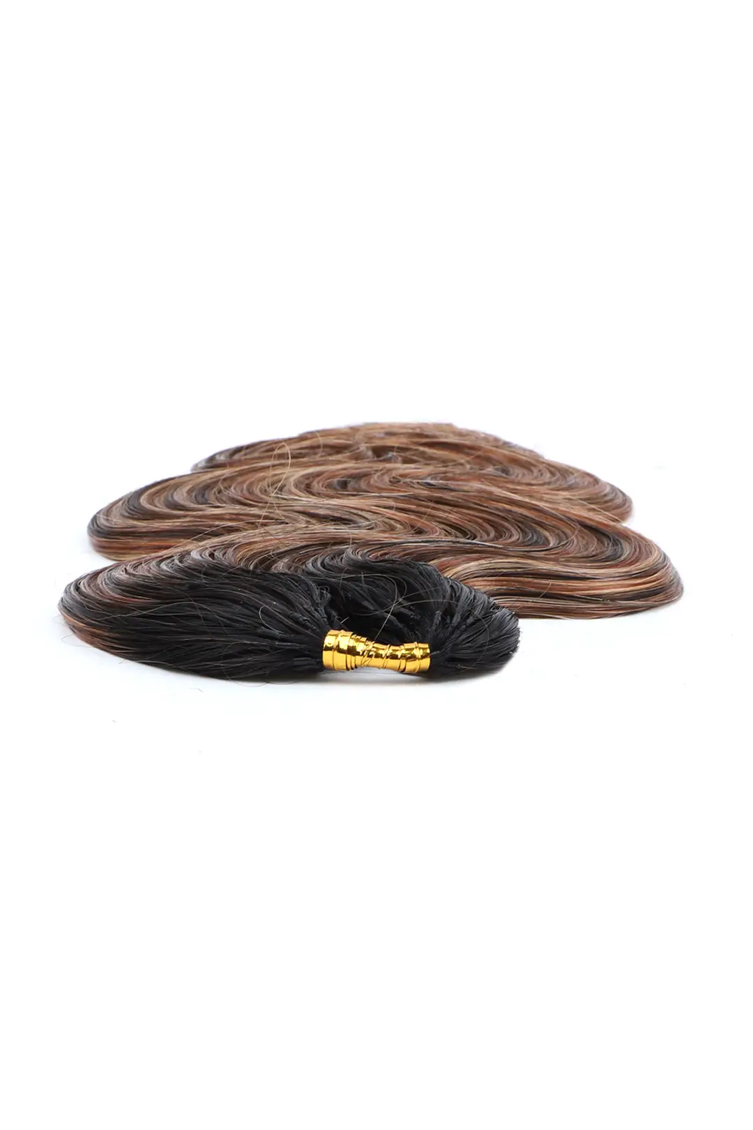 T-Natural Black Mixed 4/27/30 Body Wave Feather Crochet Human Hair - Image 2