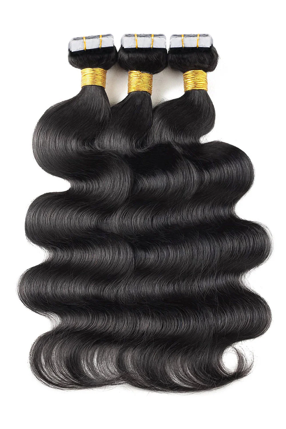Invisible Wavy Tape in Hair Extensions for Black Hair Human Hair - Image 4